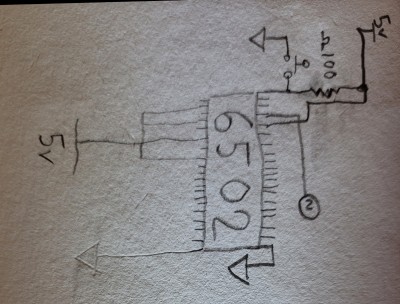 Testing NOP with probe.