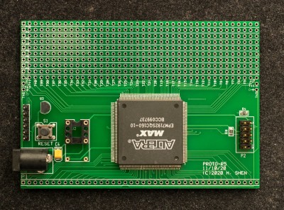 CPLD EPM7192S prototype board