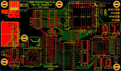 POC V2 Printed Circuit Board Layout