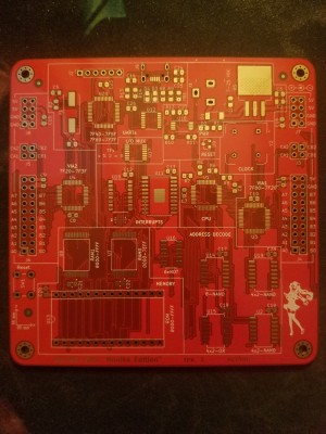 The board in all its glory.