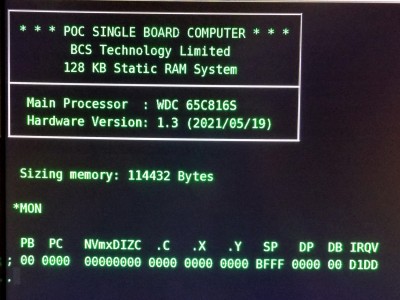 POC V1.3 POST Display