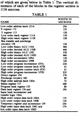65816 datapath dimensions table from patent