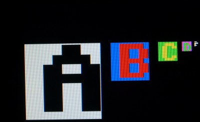 8x8 not working yet on 1920x1080, left corner