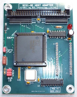 Host Adapter Assembled w/No RTC Socket