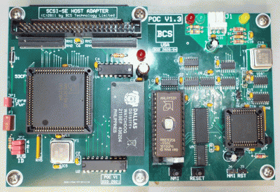 Host Adapter Mounted on POC V1.3