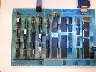 Top View of the Single Big Board Computer