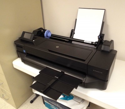 H-P T120 Large-Format Printer