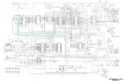 1571 Schematic with the inputs to the -CS of the WD177x marked