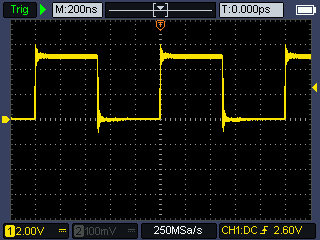 Can oscillator output at the output pin
