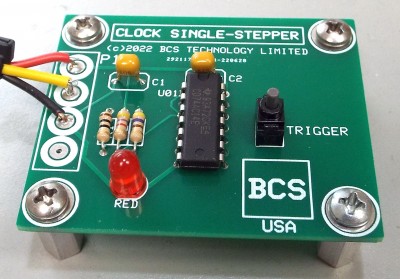 Clock Single-Stepper Detail