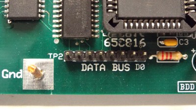 POC V2.0 Data Bus Test Header