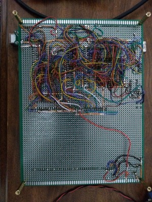 Prototype board, wiring side