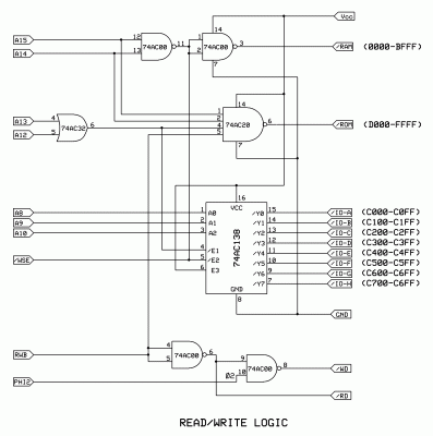 Complete 65C02 Glue Logic w/Wait-State Output
