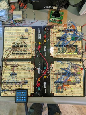 First working program on locked-room bootstrap machine