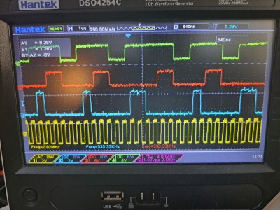 Two RAM access instructions in a row