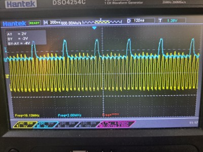 Running with a 16 MHz clock, and lots of wait states