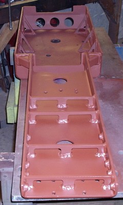 Partially Completed Frame