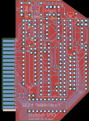 CPU module issue 3 PCB design