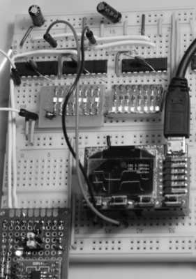 Clock after one NOT gate and "problematic wire" compared to Clock after three NOT gates