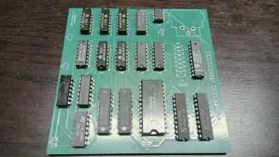 PCB not yet finished