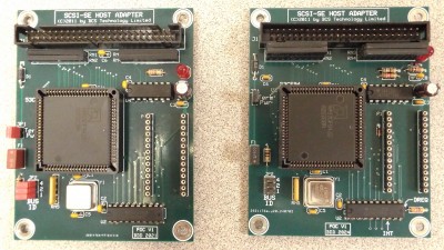 Old &amp; New Host Adapters, New on the Right