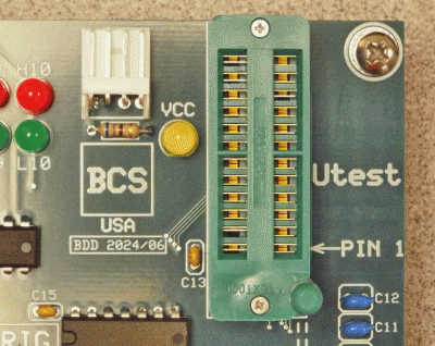 GAL Test Rig ZIF Socket