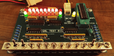 GAL Test: DUART #1 Selected