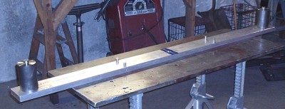 Makeshift Welding Table