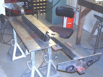 Makeshift Welding Table