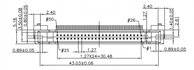 Wurth Compact Flash Connector