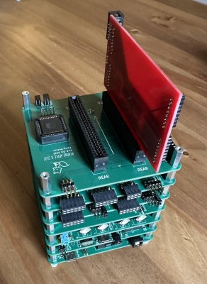 PC6502 stack rear view