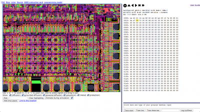 Visual6800 online simulator