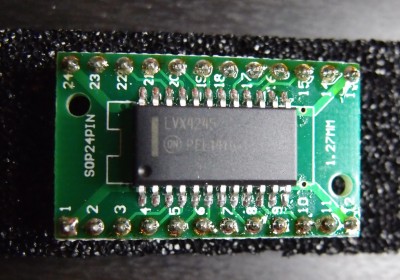 LVX4245 on carrier board