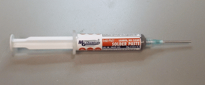 Syringe w/Solder Paste