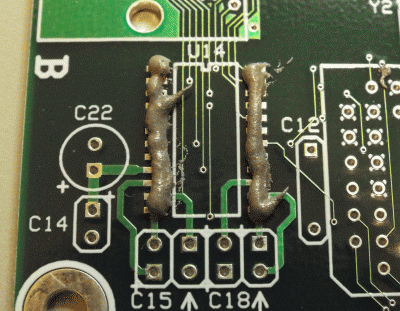 Solder Paste on SOIC-24 Pads