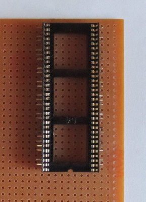 64 pin SDIP force fit