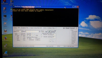 Finally some echoed output