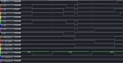 Logic analyzer on databus++