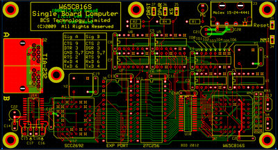 POC printed circuit board layout