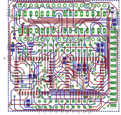 A 65C02 based cpu board