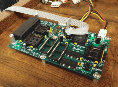 JTAG Cable Connected to POC V2