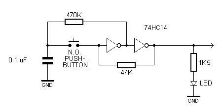Jeff's No-Bounce Switch Circuit