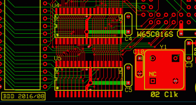POC V2 SRAM Trace Routing