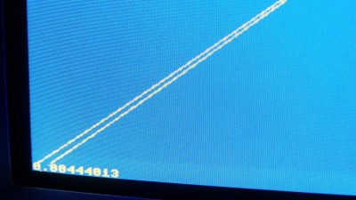 Anamolies, but good speed. Correct coordinate plotting.