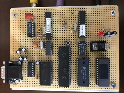 Top side of the 6502