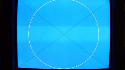 640x480 resolution. Daryl's Bresenham circle and 4 lines from LineGen.