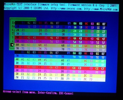 SECONS µVGA Module Color Set