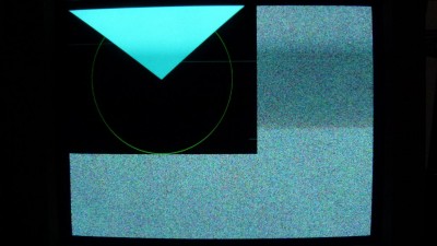 Caught in the midst of a 'radar sweep'