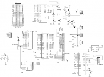 FAL65816 Audio board schematic