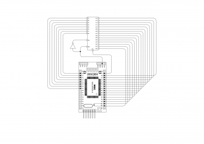 Pretended SRAM Wiring